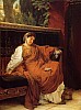 Sir Lawrence Alma-Tadema - Lesbie et le moineau.JPG